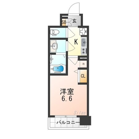 プラシード京都の物件間取画像